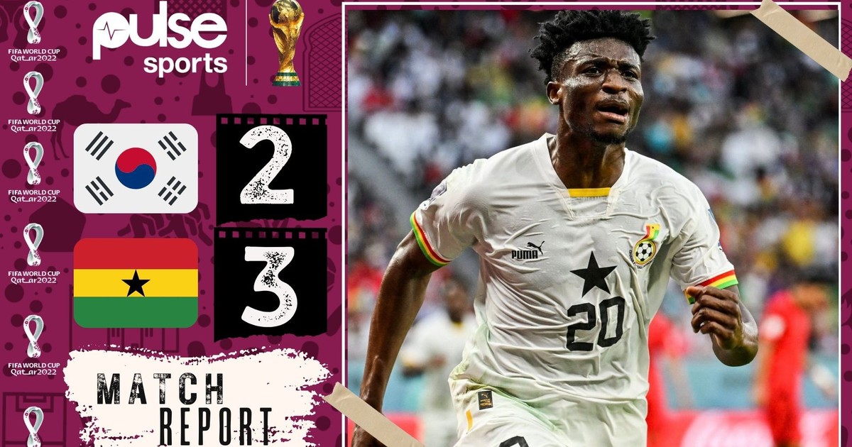 Ghana vs South Korea scores Kudusinspired Ghana South Korea