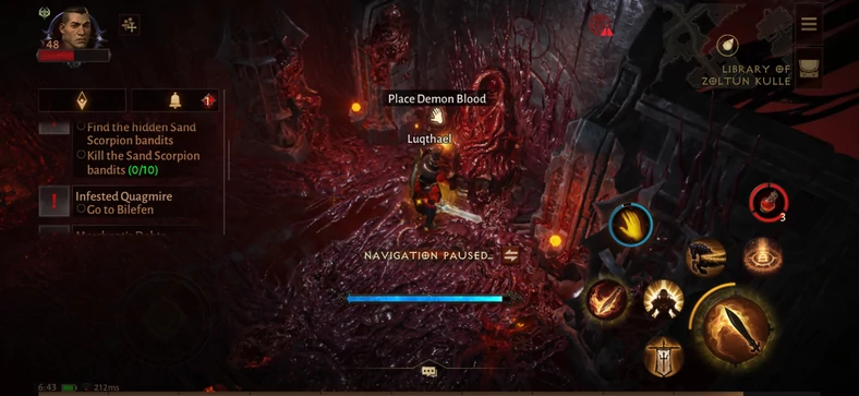 Diablo Immortal - screenshot z gry (wersja na Androida)