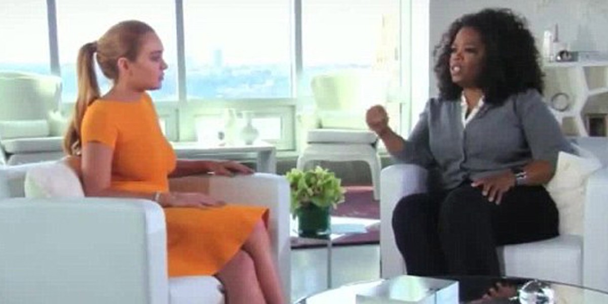 Lindsay Lohan u Oprah