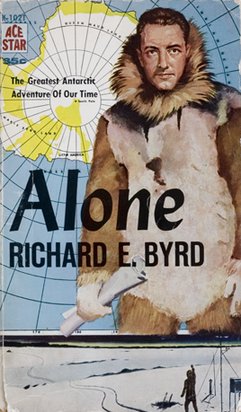 Okładka "Alone", autobiografia Richarda Byrda