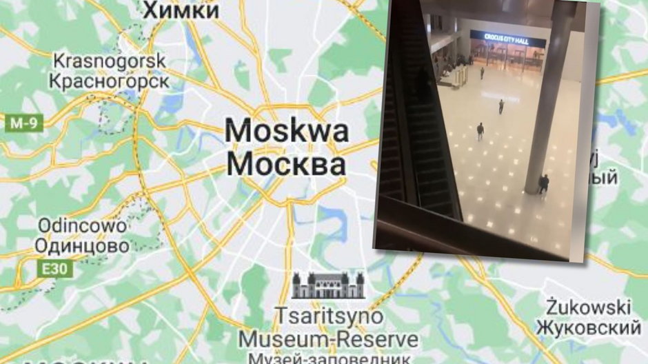 Strzelanina w sali koncertowej pod Moskwą