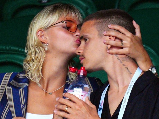 Romeo Bekam i njegova devojka Mia