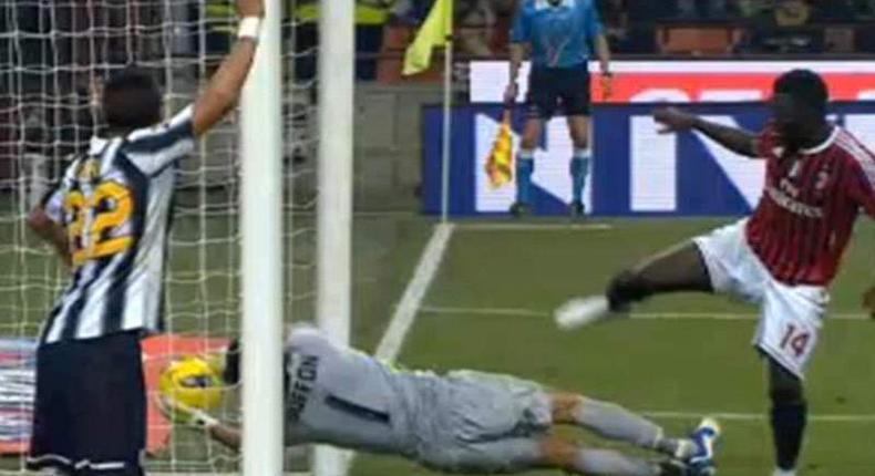 Suley Muntari's Ghost Goal