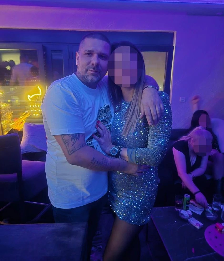 Sanja D. sa suprugom Bombonicom