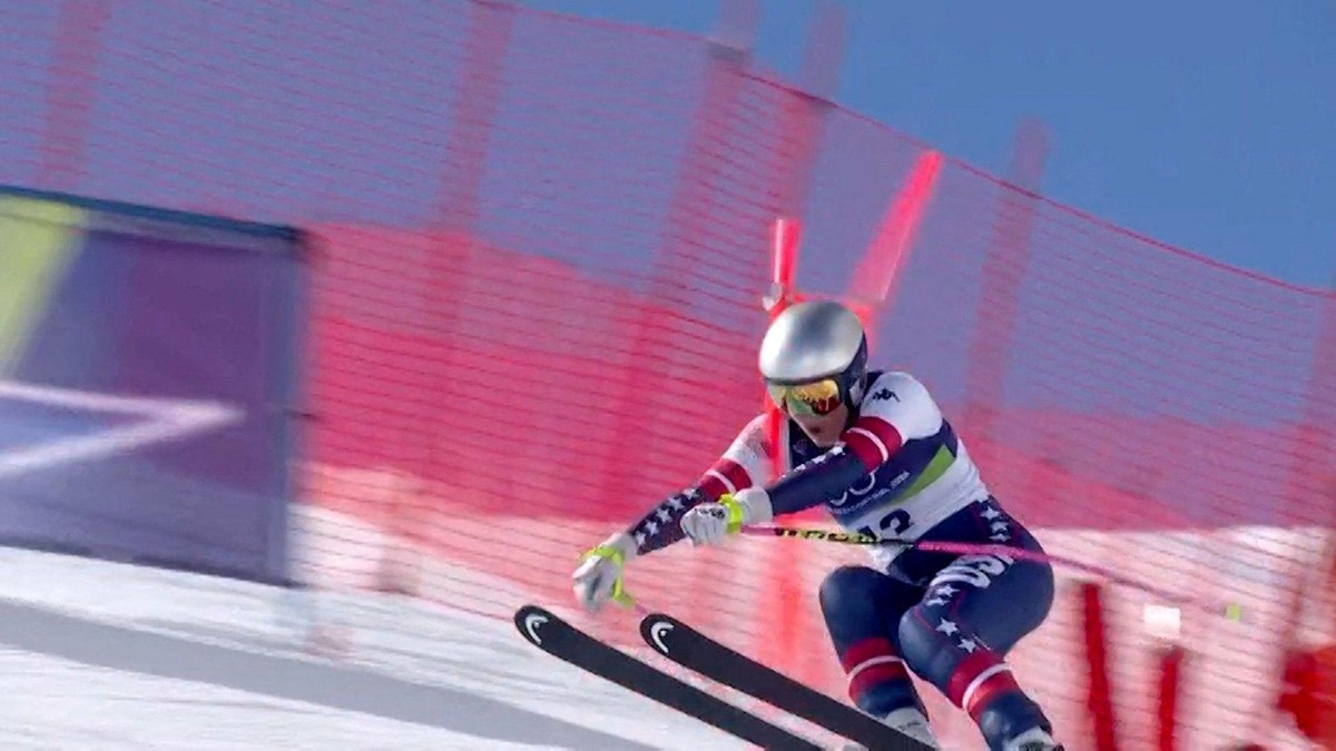 Kobni trenutak kada je Lindzi von rukom zakačila kapiju | Foto: REUTERS/IOC/OBS