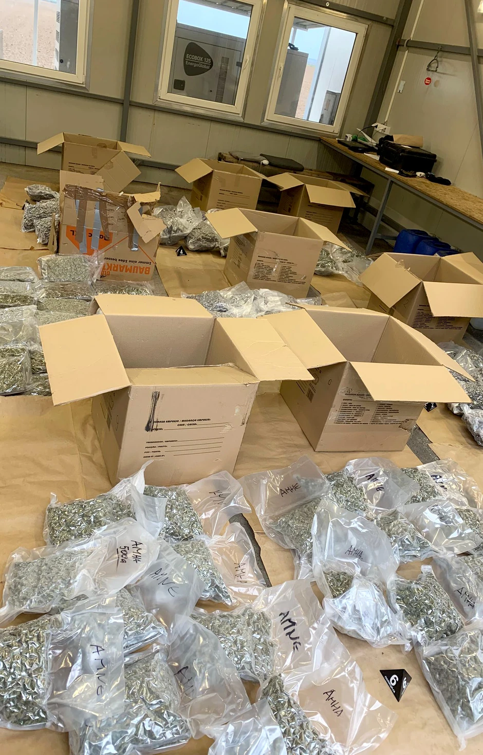 Zaplenjena marihuana na graničnom prelazu Šid