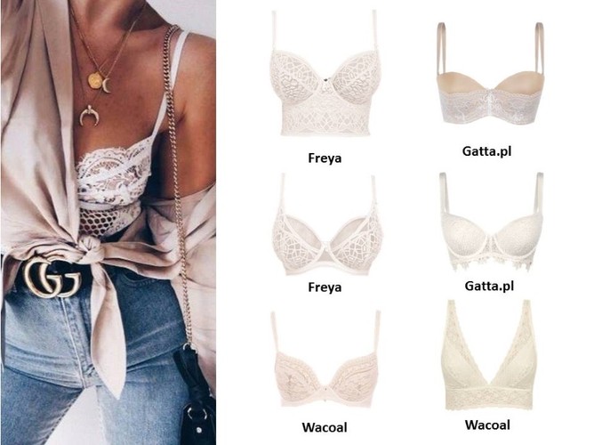 STYLIZACJE z bielizną na wierzchu