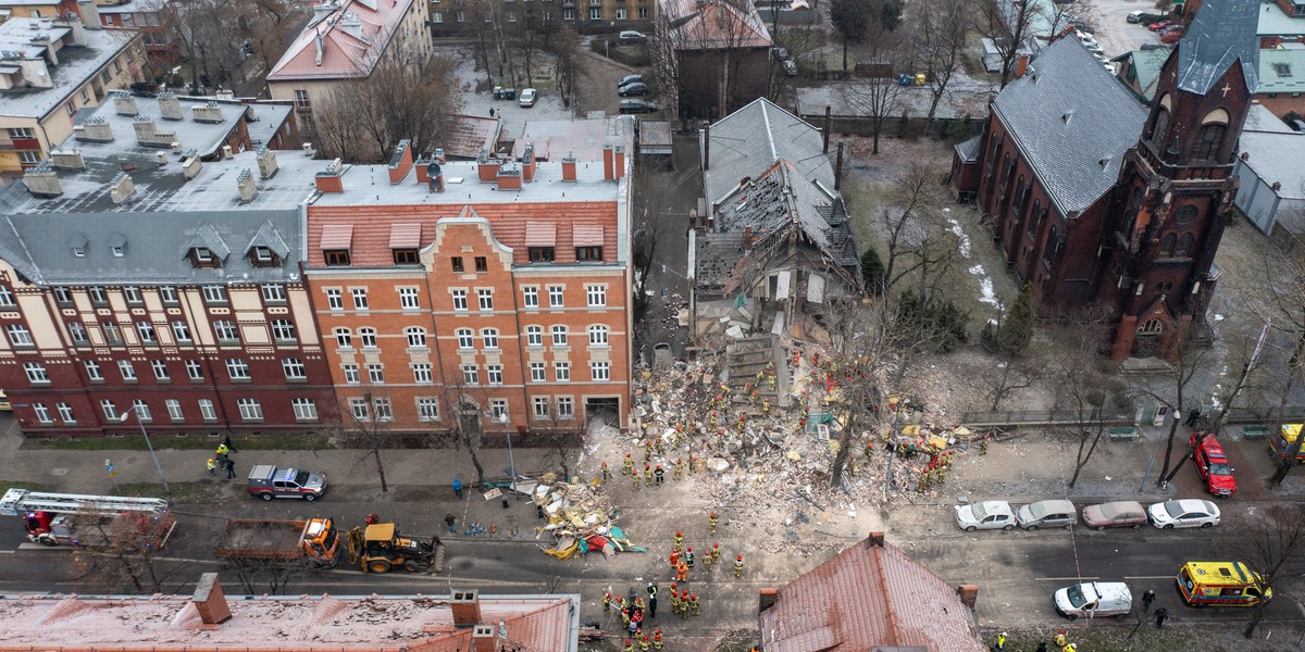 W wybuchu gazu zginęły dwie osoby