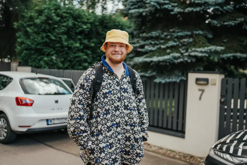 Michał robi większość zdjęć Bagiego, a chłopaki znają się jeszcze z podstawówki