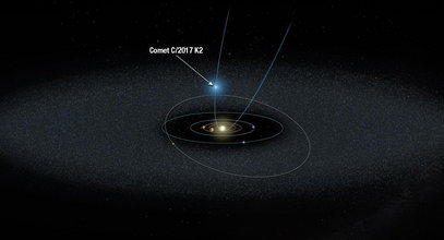 Olbrzymia kometa pędzi w stronę Ziemi. Mamy się czego obawiać? Naukowcy zabrali głos [ZDJĘCIA]