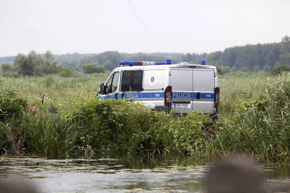 Wsola, okolice miejsca, gdzie odnaleziono jeden z samolotów