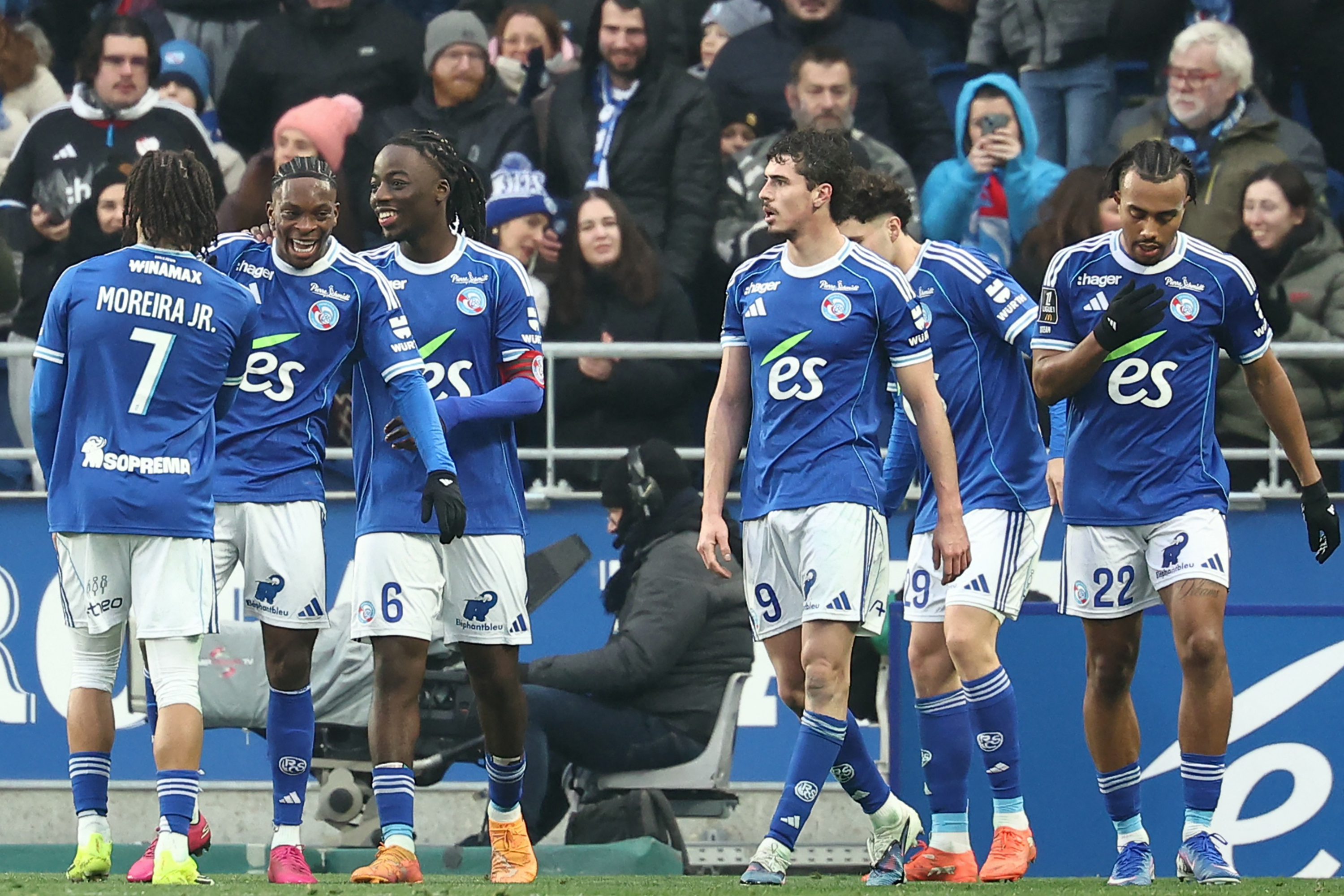 Strasbourg met fin à 5 matchs sans victoire et se rapproche de l'Europe