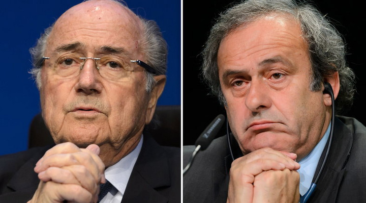 Blatter (balra) és Platini jó barátságot ápol egymással /Fotó: AFP