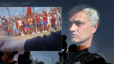 Jose Mourinho w Rzymie. Kibice witali go jak papieża [WIDEO]