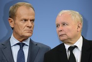 Jarosław Kaczyński i Donald Tusk