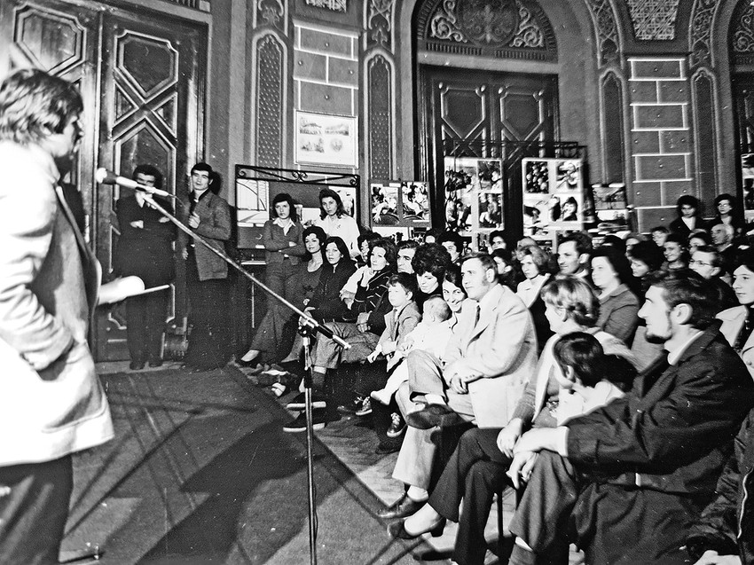 Ljubivoje Ršumović na prvom Brankovom kolu 1972. godine