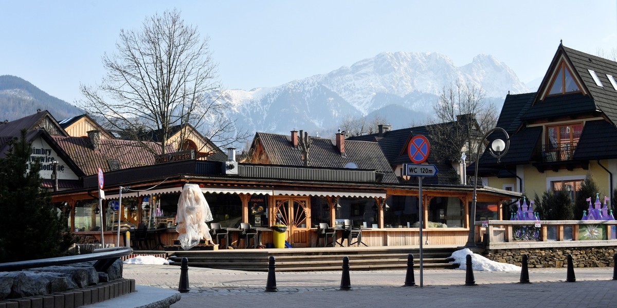 Zakopane, podobnie jak inne miejscowości turystyczne, będzie świecić pustkami w majówkę. Cierpi na tym branża hotelarska