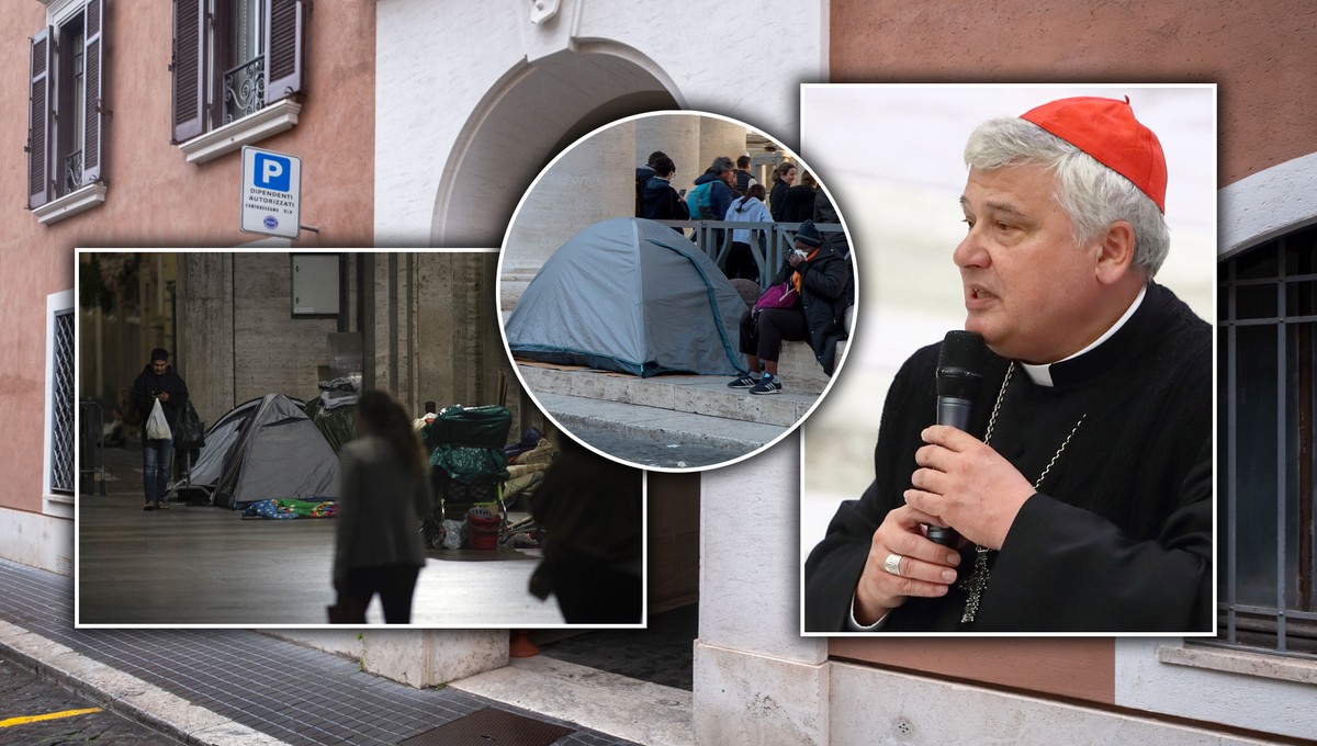 The pope’s almsman helps thousands of people every day