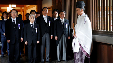 150 parlamentarzystów odwiedziło świątynię Yasukuni