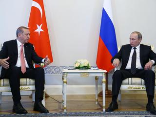 Turkish President Erdogan - Russian President Putin