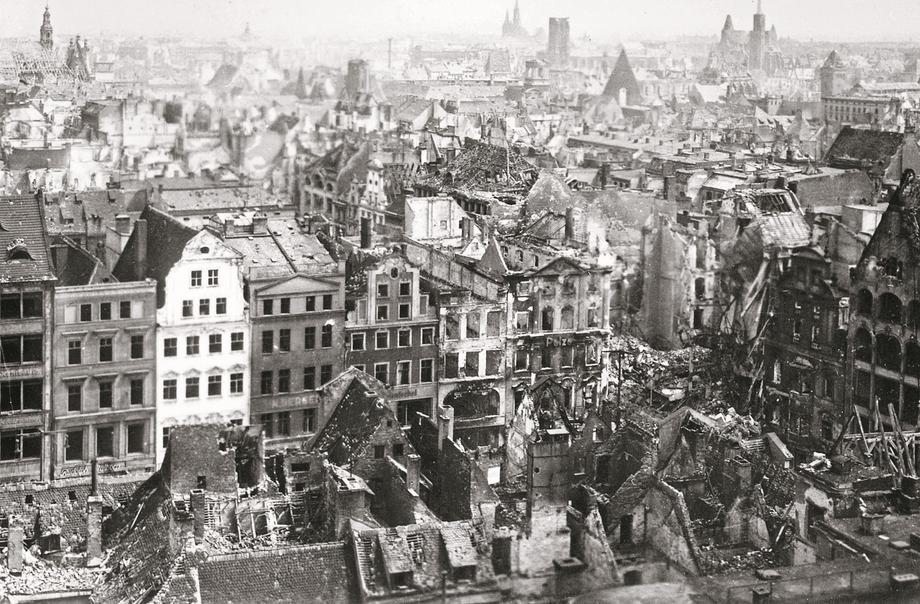 Варшава до и после войны