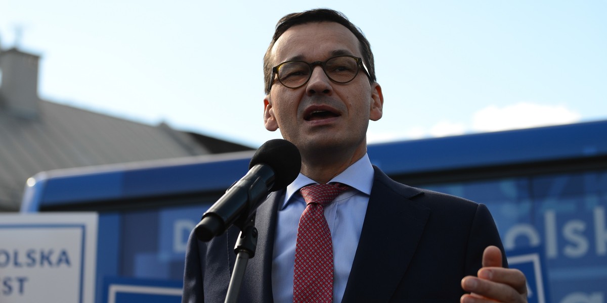 "Meet the polish tiger" - tak zatytułował swój tekst napisny dla "WSJ" Mateusz Morawiecki