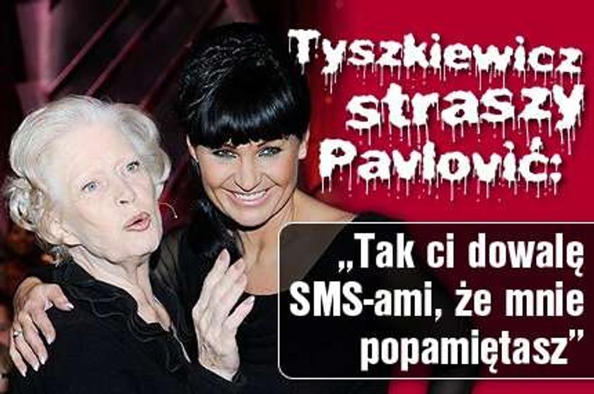 Tyszkiewicz straszy Pavlović: Tak ci dowalę SMS-ami, że...