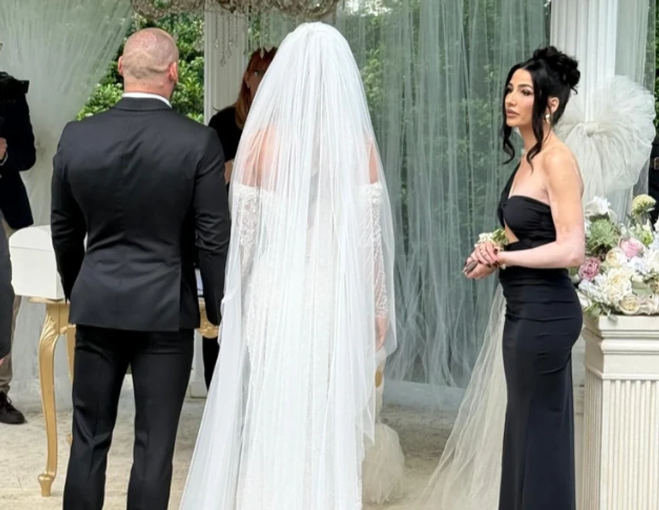 Venčanje Tee Tairović, kuma