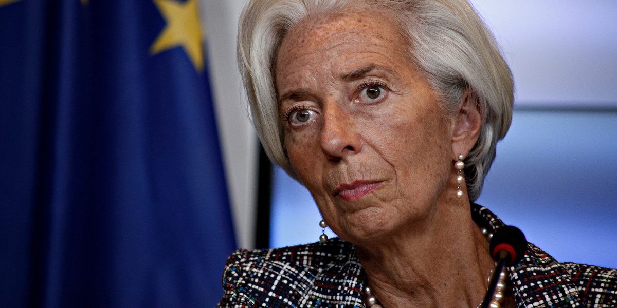 Christine Lagarde, szefowa Europejskiego Banku Centralnego.