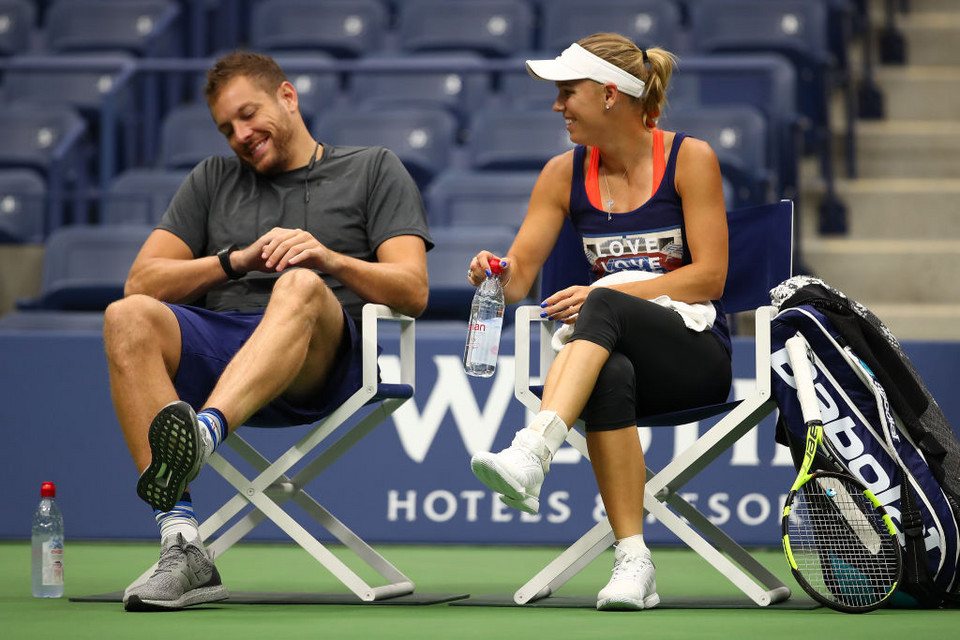 Caroline Wozniacki i David Lee