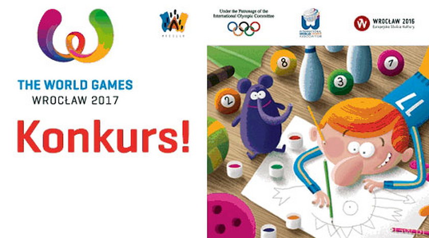 Plakat konkursowy World Games 2017