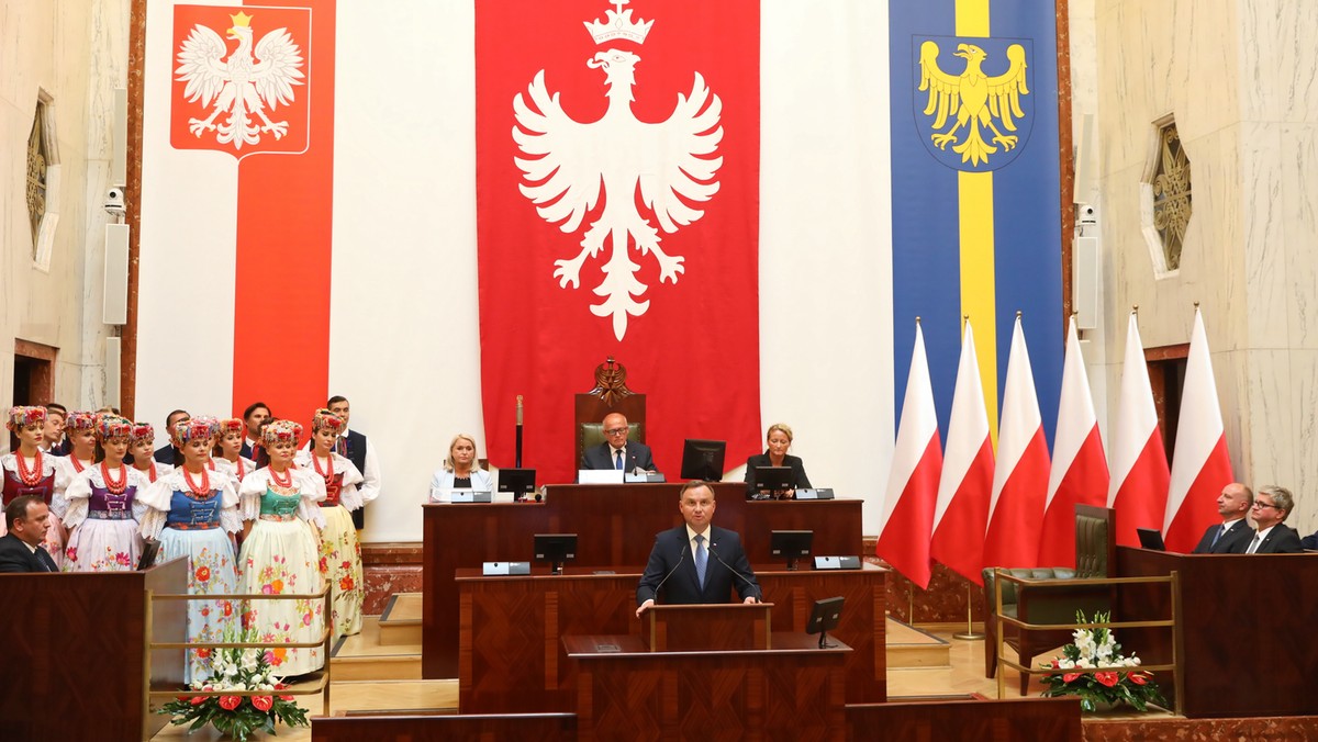 Katowice: 100. rocznica I powstania śląskiego. Przemówienie Andrzeja Dudy