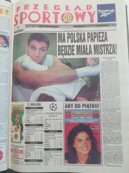 "Przegląd Sportowy" z 2 października 1997 r.