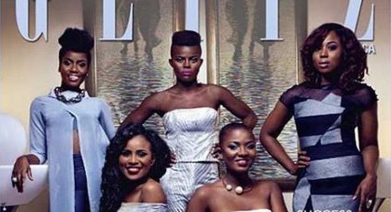 Mzvee, Wiyaala, Sika, Ahuofe, Berla cover Glitz Africa