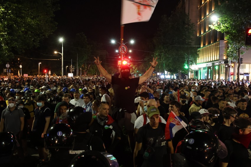 Beograd protest studenti vidovdan