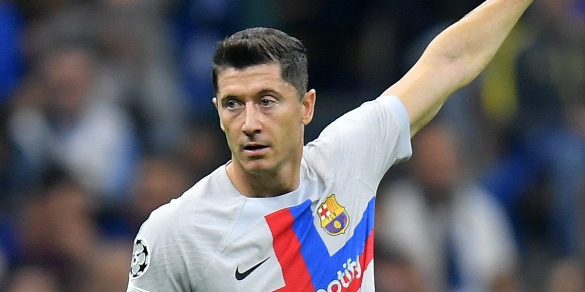 Robert Lewandowski zanotował kolejny słaby występ w barwach FC Barcelony. 