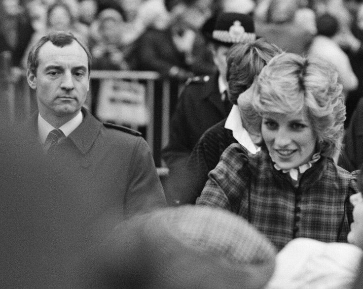 Barry Mannakee, Diana Spencer