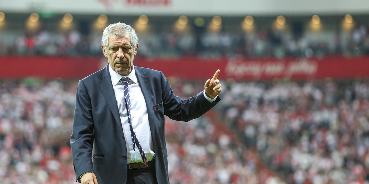 Fernando Santos przejął reprezentację Polski na początku roku.