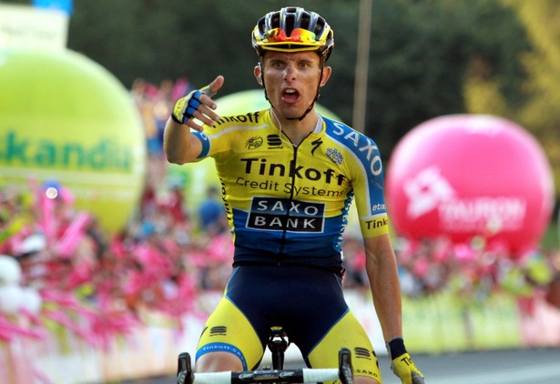 Polak Rafał Majka podczas Tour de Pologne. Fot. PAP/Grzegorz Momot