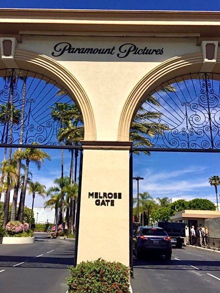  Brama studia Paramount Pictures w Hollywood