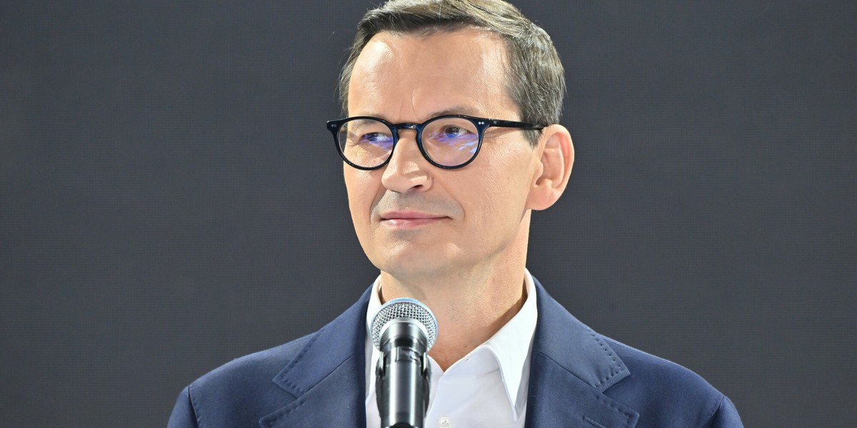 Premier Mateusz Morawiecki