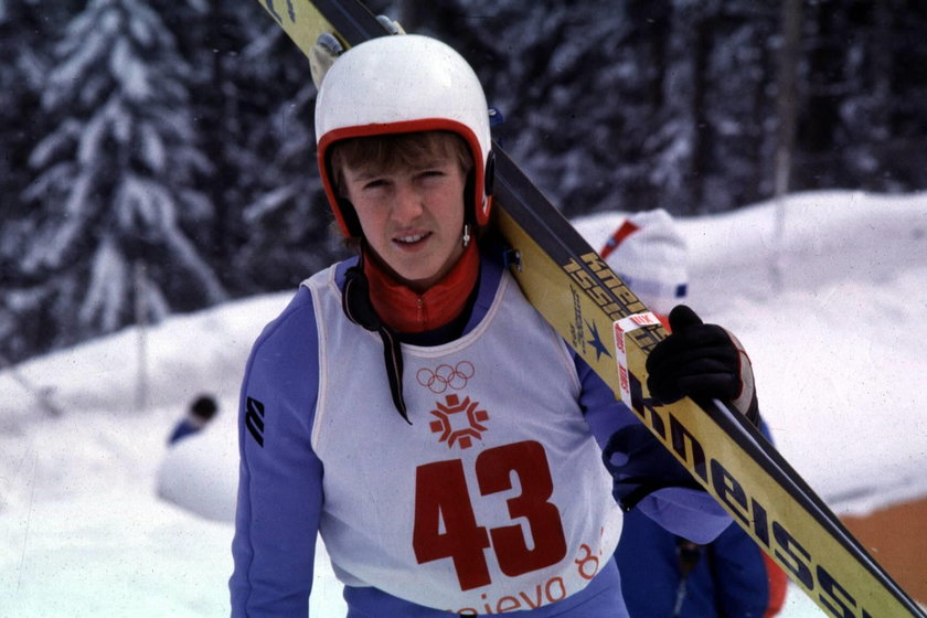 Jens Weissflog (56 l.) był mistrzem olimpijskim w Sarajewie (1984 r.).