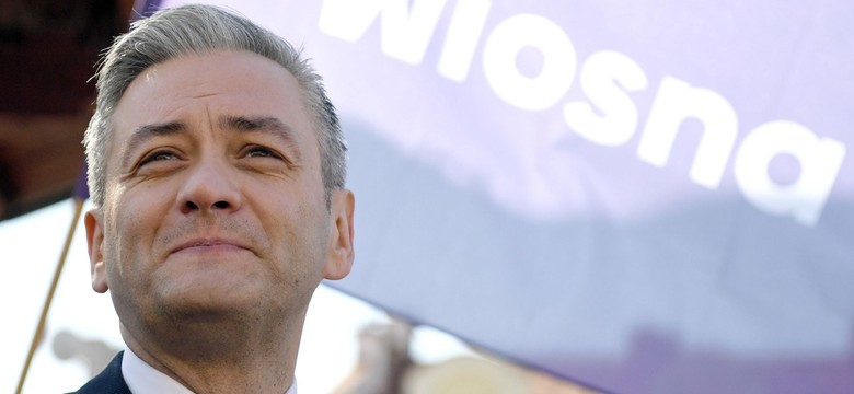 Robert Biedroń wystartuje do europarlamentu z warszawskiej listy Wiosny