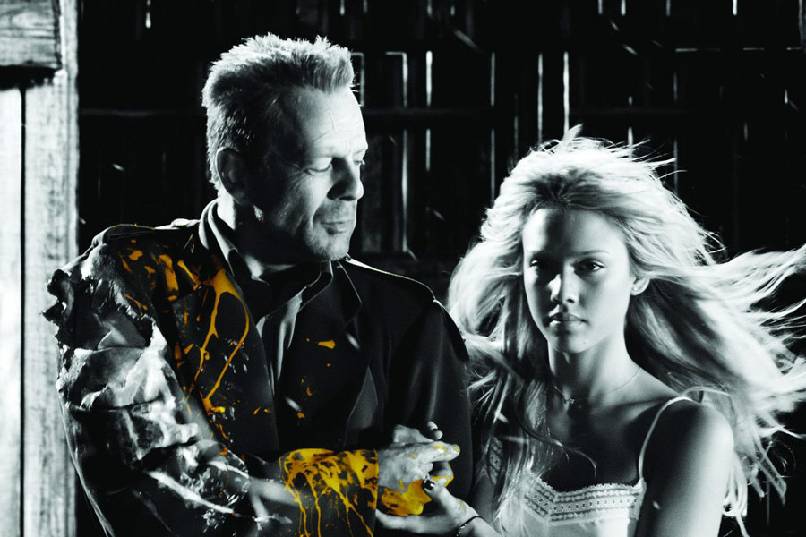 „Sin City – Miasto grzechu”, reż. Robert Rodriguez, Frank Miller, 2005 r.