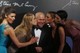 Steve Mc Curry a Pirelli-naptár bemutatóján, Rio de Janeiroban pózol a naptárban szereplő modellekkel: Summer Rayne Oakesszal, Petra Nemcovával, Kyleigh Kuhnnal and Hanaa Ben Abdesslemmel
