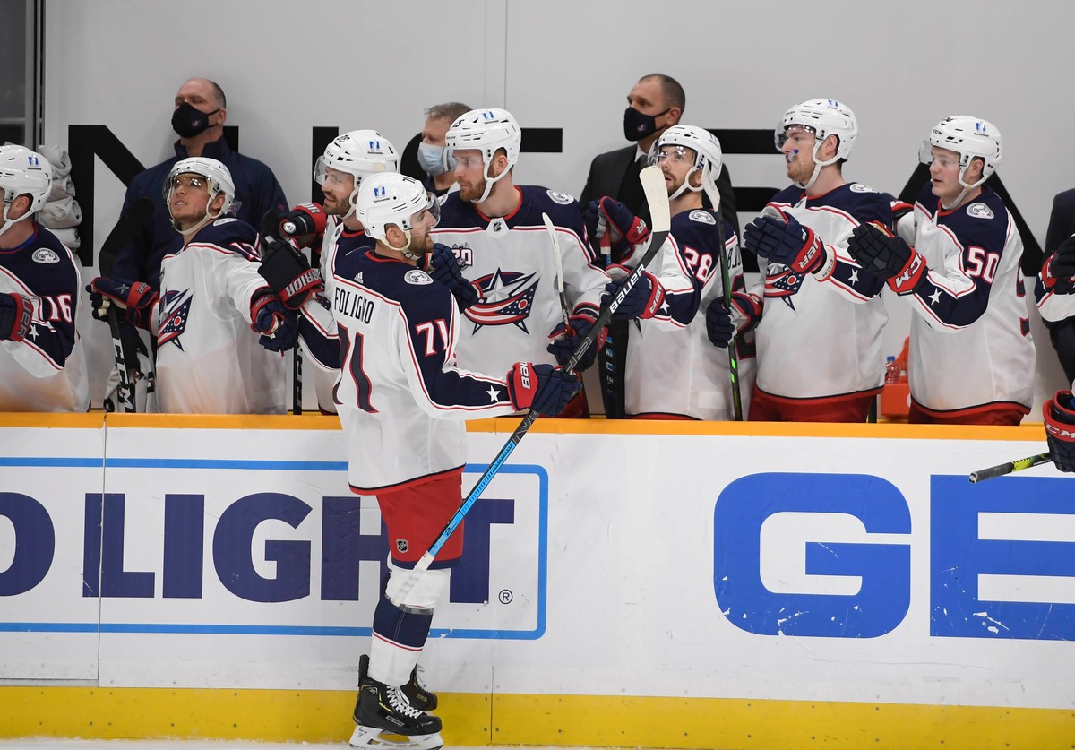 Hokeiści Columbus Blue Jackets