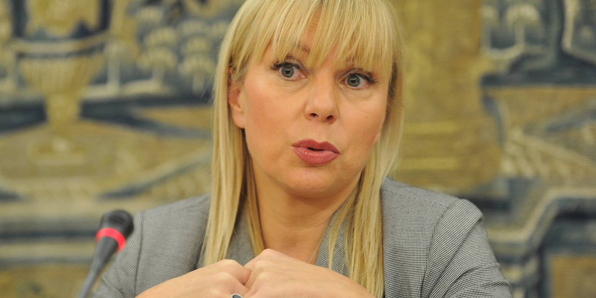 Elżbieta Bieńkowska, wicepremier i minister infrastruktury i rozwoju regionalnego. 