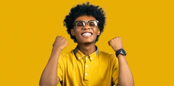 A happy man