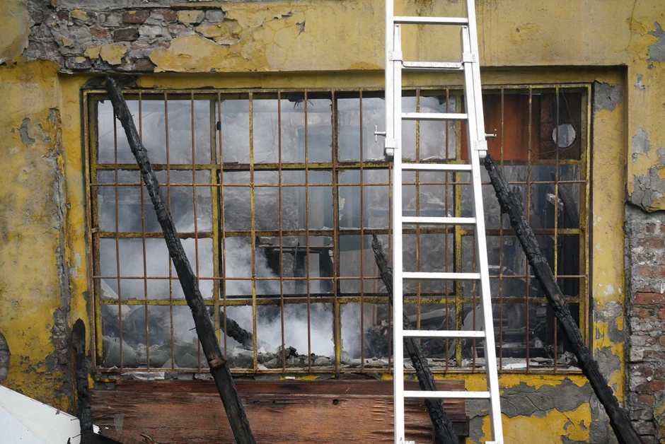 Kuća koja je izgorela u požaru 