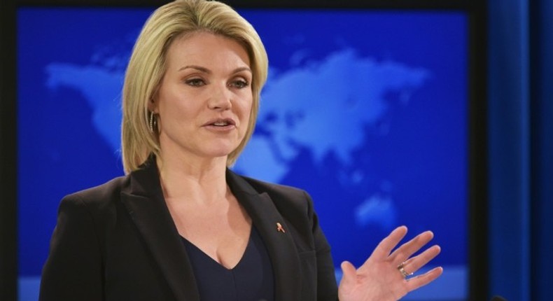 State Department spokeswoman Heather Nauert registers US concern about civil rights violations in Tanzania